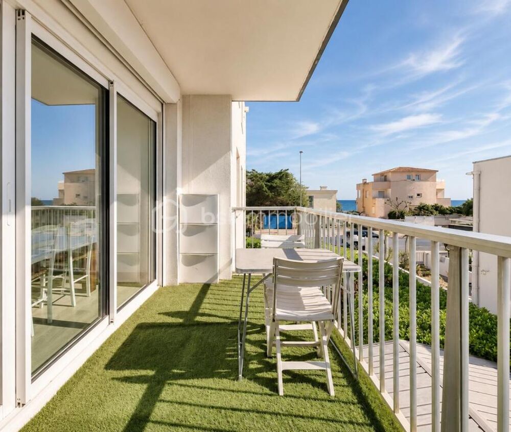 PALAVAS-LES-FLOTS  RIVE GAUCHE  T3 DE 53,28 m² AVEC TERRASSE ET VUE MER