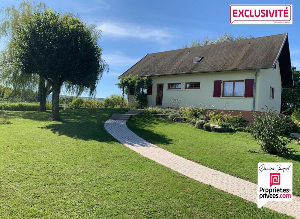Vente Maison Roches Les Blamont - Maison Familiale 7 Pieces, 5 grandes Chambres - 168 m² Terrain 1695 m² Roches les blamont