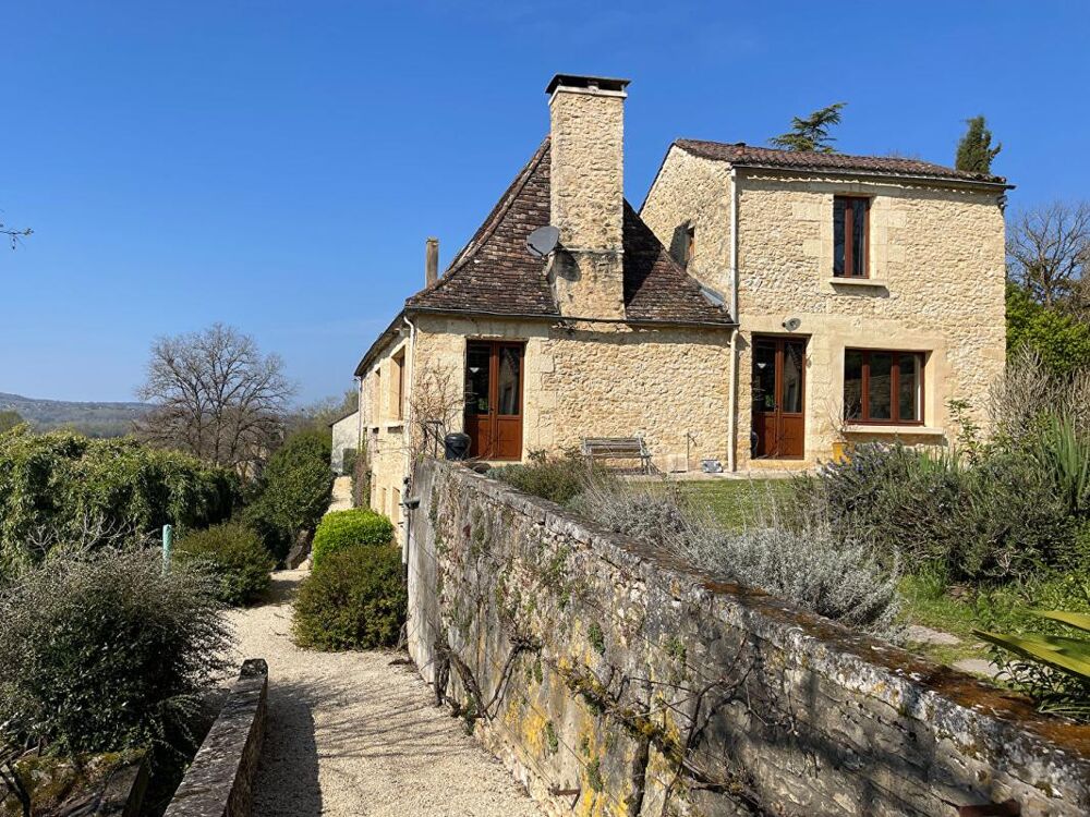 Vente Maison Élégante propriété de style périgourdin avec dépendances et piscine, proche d'un village Coux et bigaroque mouzens