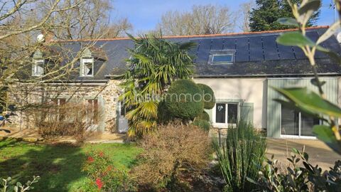   Long�re avec piscine et grand terrain � Nouvoitou, campagne calme proche Rennes Maison - 7 pi�ce(s) - 198 m�