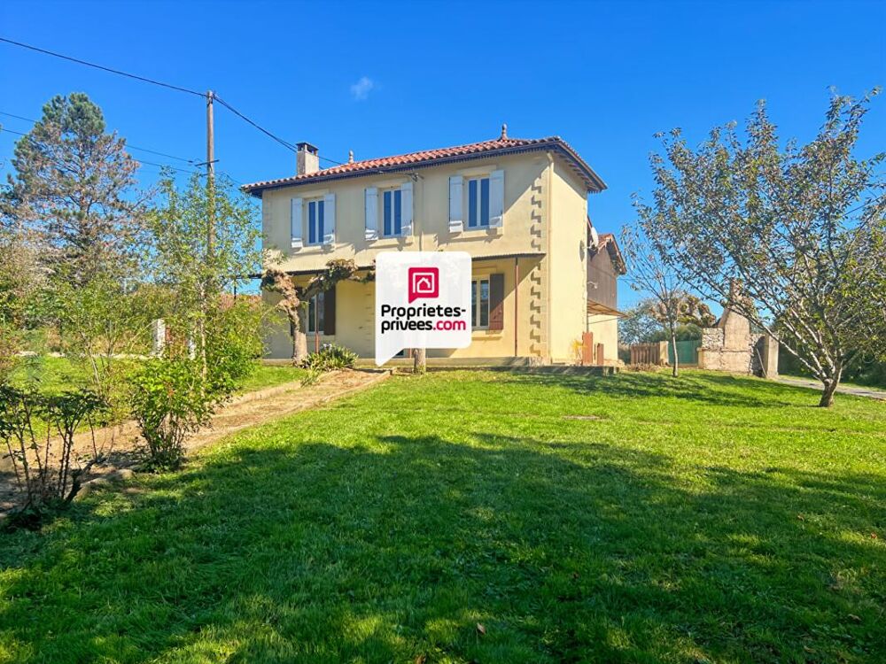GRIGNOLS - Maison évolutive, 3 chambres, garage et grand jardin