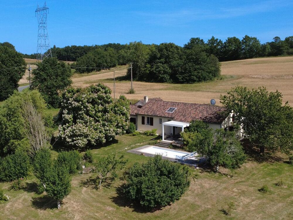 Charmante maison de campagne avec maison d'amis, piscine et intimité totale