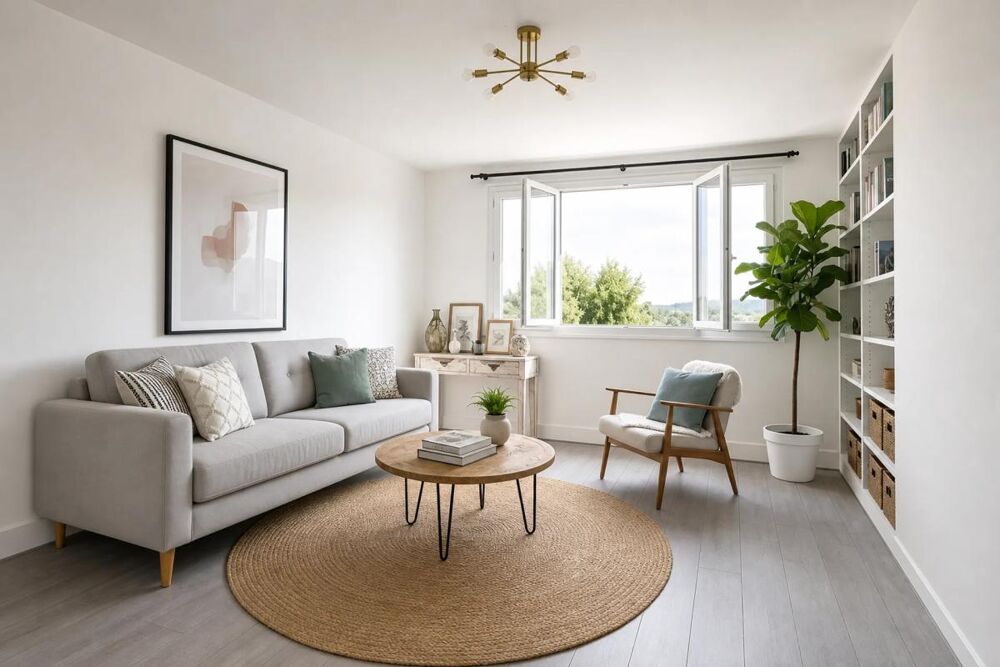 Bel appartement lumineux de 52 m² avec vue dégagée