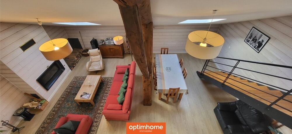 Vente Maison Mazeley ferme rénovée esprit loft Mazeley