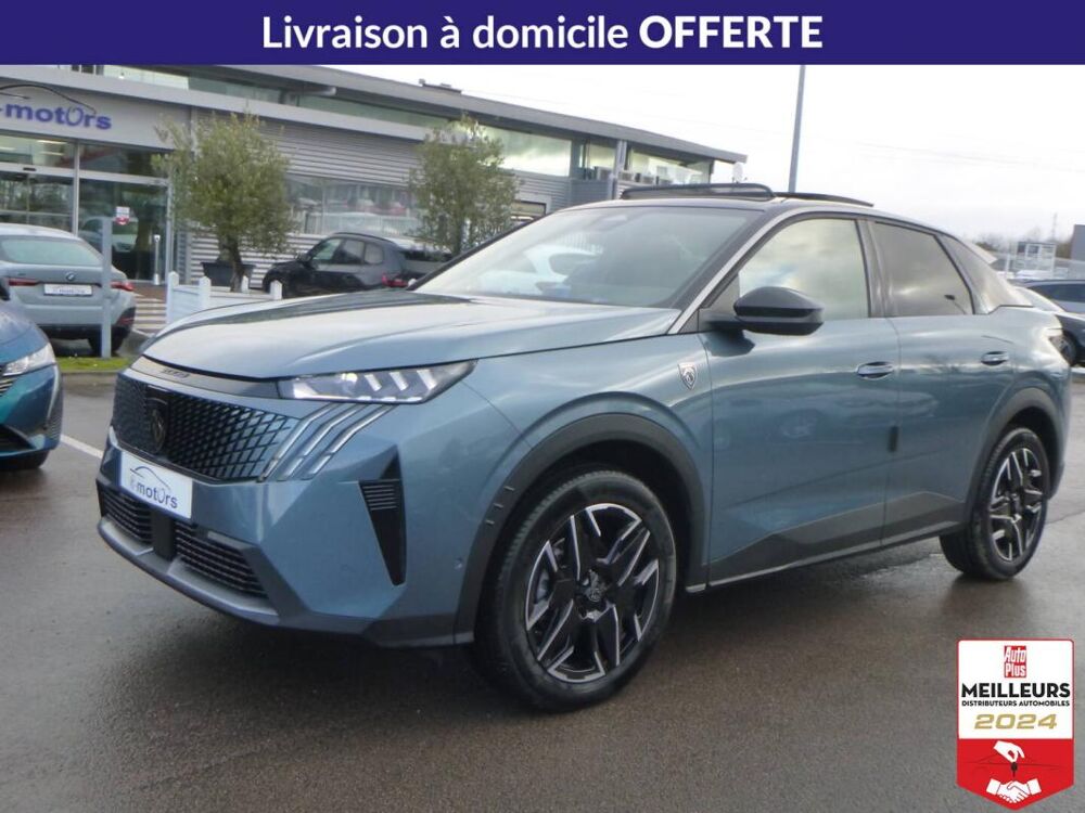 3008 Hybrid 145 e-DCS6 GT +Toit ouvrant +Pack 360&deg; 2025 occasion 10150 Lavau