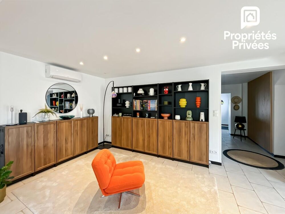 Maison rénovée, 5 chambres, garage avec piscine sur 3 000 m²