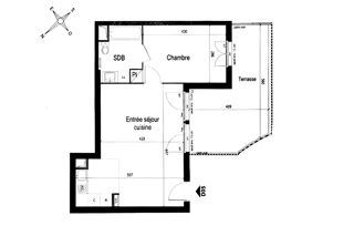  Appartement à vendre 2 pièces 47 m²