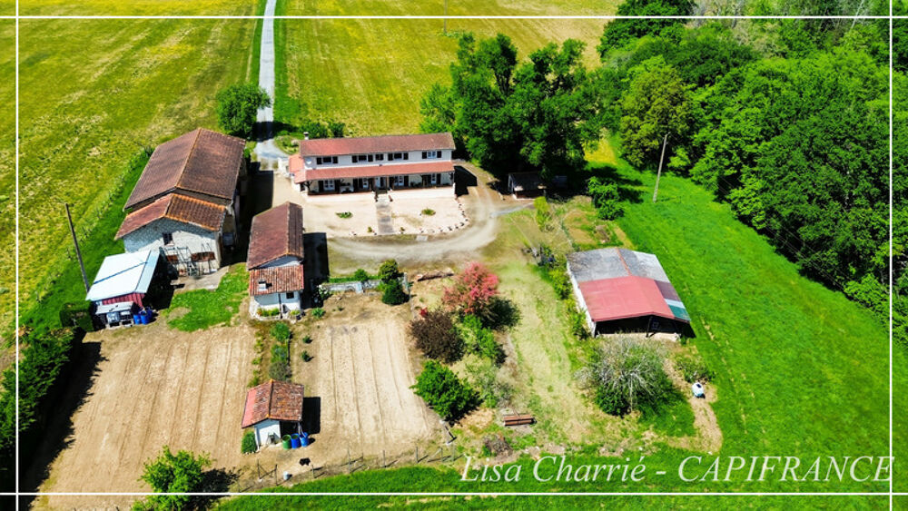 Vente Propriété/Château Propriété de charme à vendre 8 pièces proche de NOGARO (32) 240 m2 habitables implantée sur 9 HECTARES de terrain SANS VIS-A-VIS Nogaro