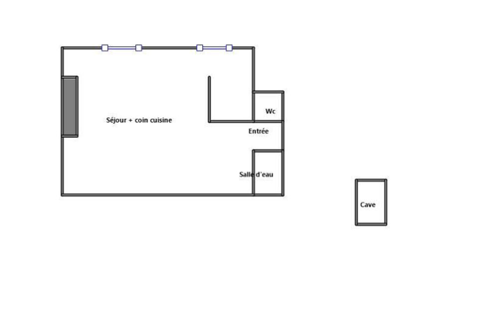 Vente Appartement Appartement Le Pre Saint Gervais 1 pièce(s) 21 m2 Le pre saint gervais