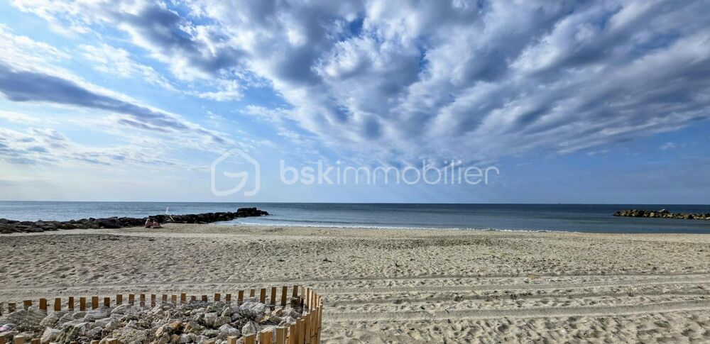 PALAVAS LES FLOTS APPARTEMENT T3 RENOVE VUE MER DERNIER ETAGE TERRASSE