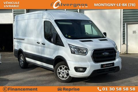 Ford Transit FOURGON IV (2) 2.0 ECOBLUE 130 310 L2H2 AUTO LIMITED PRIX TT 2021 occasion Chambourcy 78240