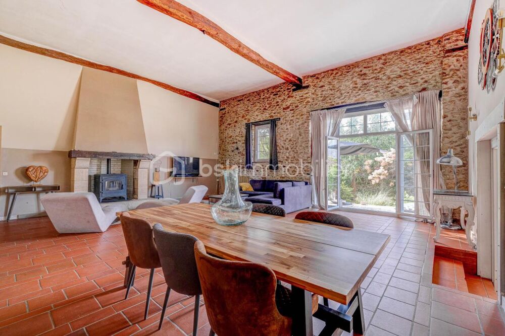Vente Maison SAINT-AUGUSTIN – MEULIÈRE DE CARACTÈRE – 190 M² – PIÈCE DE VIE 63 M² – 4 CHAMBRES Saint augustin