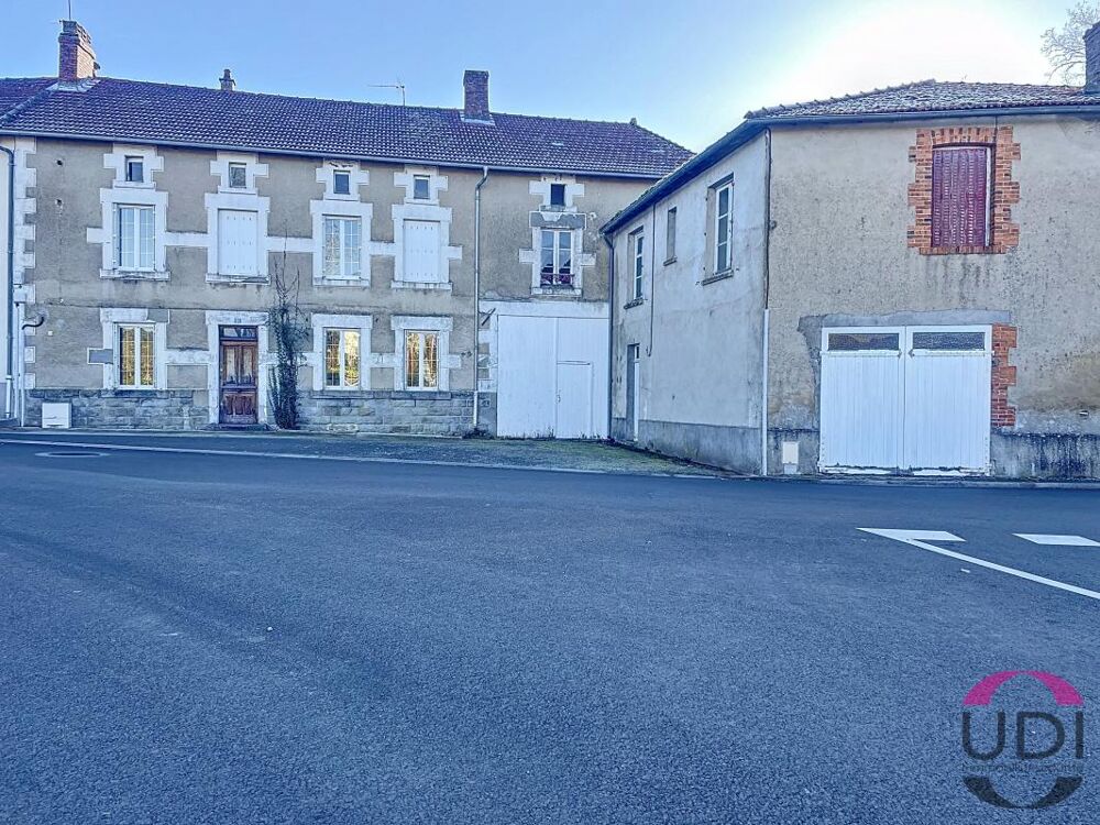Maison à rénover dans le bourg de Bosmoreau-les-Mines