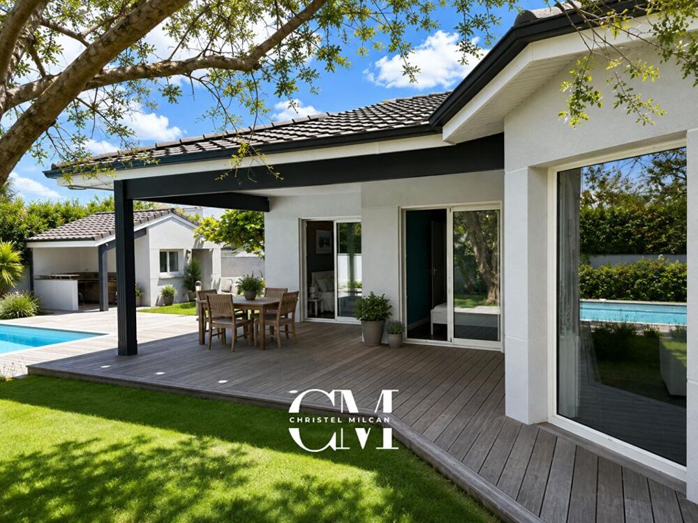 Vente Maison Maison contemporaine de plain-pied avec piscine 180 m2 Bruges Grand Darnal Bruges