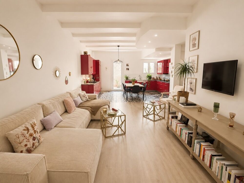 Maison de ville 5 chambres avec jardin dans le quartier des Arènes à Béziers