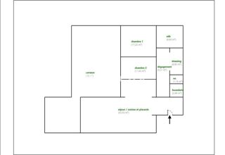  Appartement � vendre 3 pi�ces 107 m�