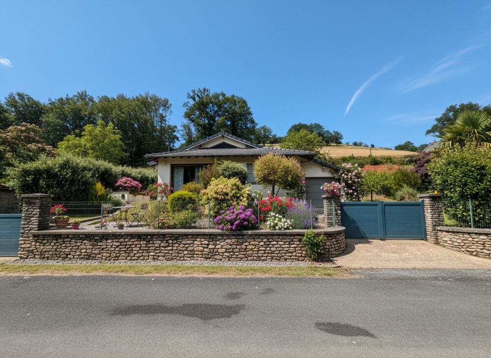 Maison au bord du lot avec accès rivière