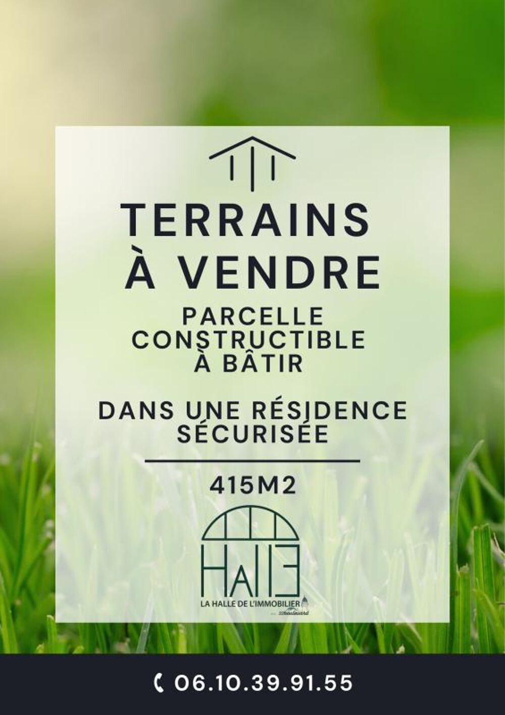 Vente Terrain Terrain Isle