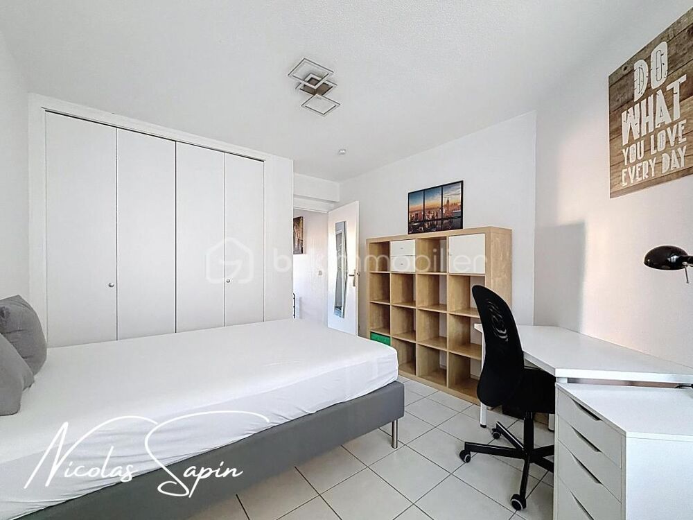 Grenoble Centre  Studio meublé vendu loué  Rentabilité immédiate  Résidence sécurisée avec gardien