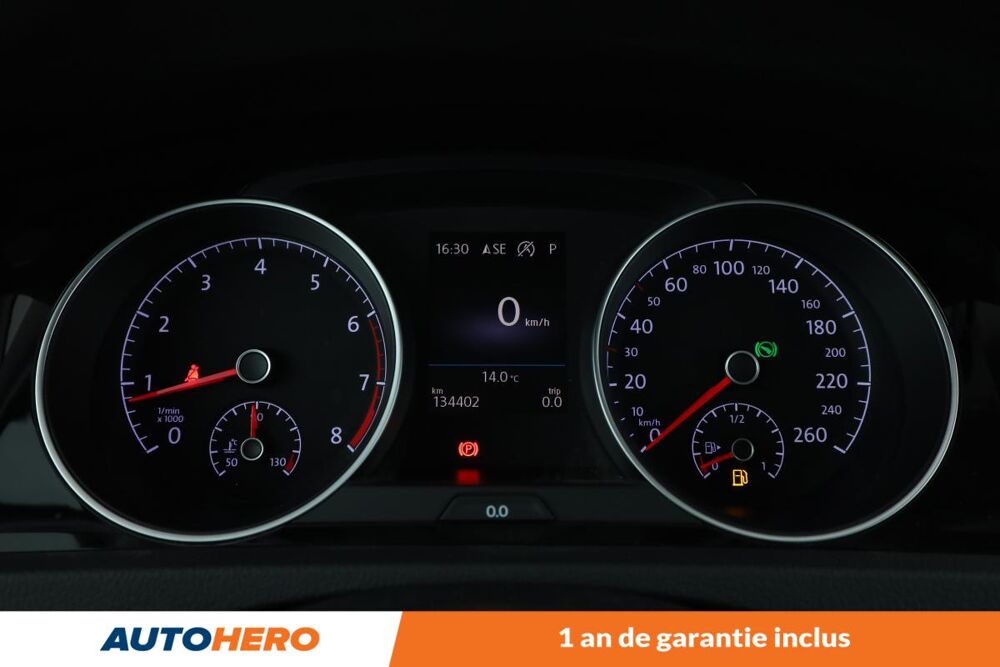 Golf VII 1.4 TSI BlueMotion Tech Carat DSG7 5P 125 ch 2017 occasion 92130 Issy-les-Moulineaux