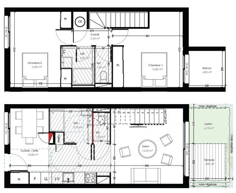  Duplex/triplex � louer 3 pi�ces 69 m� Nimes