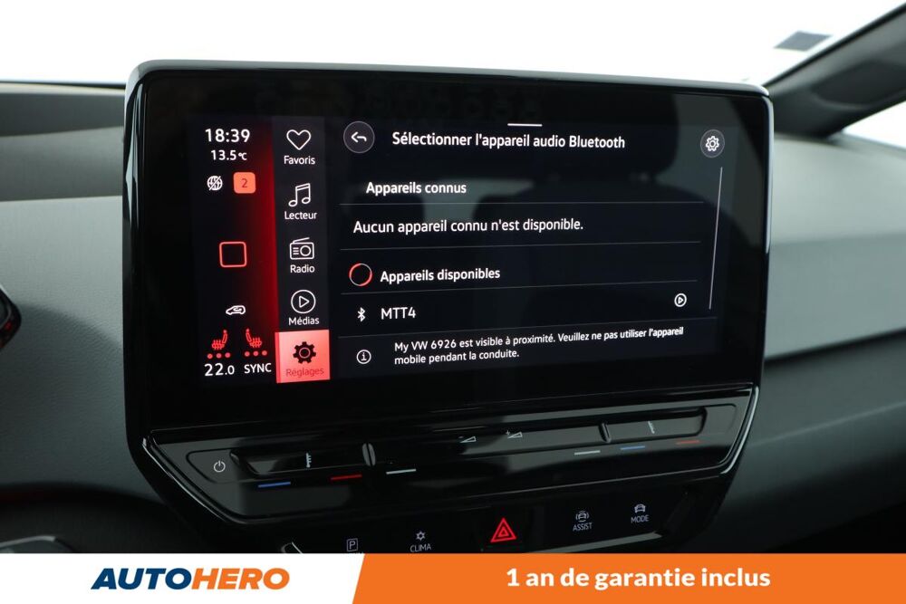 ID.3 Electrique 1st Max 62 kWh 204 ch 2020 occasion 92130 Issy-les-Moulineaux
