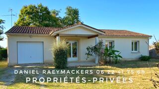 Vente Maison EXCLUSIVITÉ  Plain-pied 97 m², 3 chambres, garage et terrain clos de plus de 1 000 m² à 5 min de Montpon-Ménestérol Saint martial d artenset