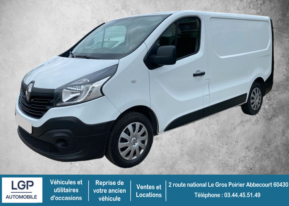 Trafic 1&deg; Main 10.833HT DCI 120cv Energy FG L1H1 Confort Clim/T&eacute;l/3 2016 occasion 60430 Abbecourt
