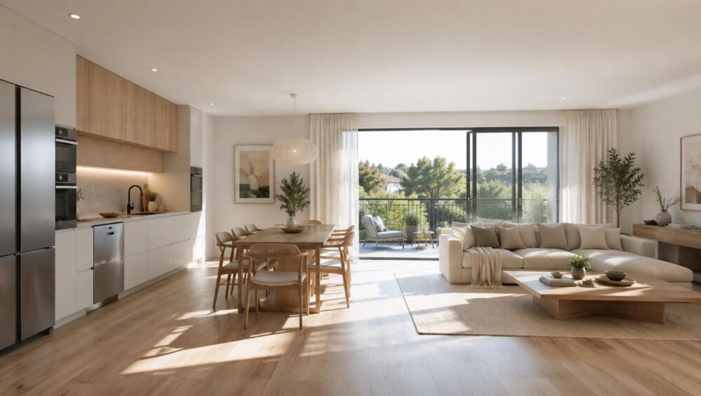 Appartement spacieux et lumineux avec balcon