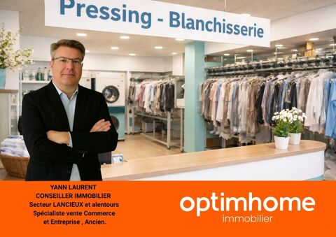 � Fonds de commerce + Murs commerciaux Pressing � Blanchisserie � Laverie automatique  proche LOUDEAC (22) 374000 22600 Loudeac