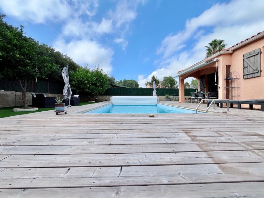 Vente Maison Magnifique maison de plain-pied de 100 m² avec piscine sur un terrain 3 faces de 450 m² sans vis-à-vis Rivesaltes
