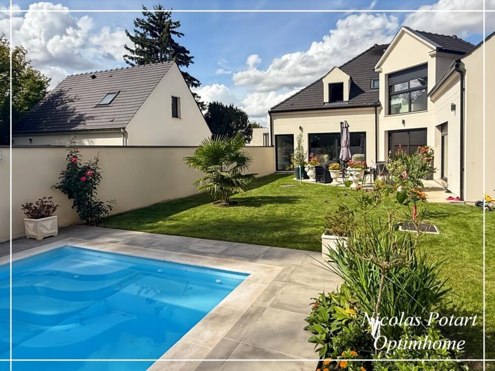 Élégante propriété contemporaine avec piscine  Prestations dexception à Lacroix-Saint-Ouen