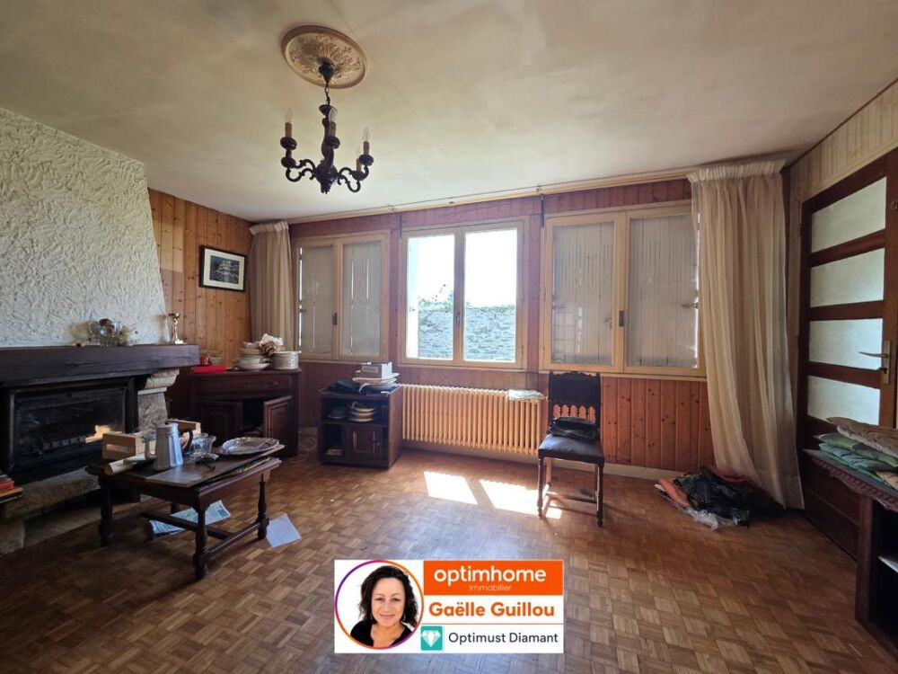 Cléder : Maison à rénover 4 pièces + combles aménageables