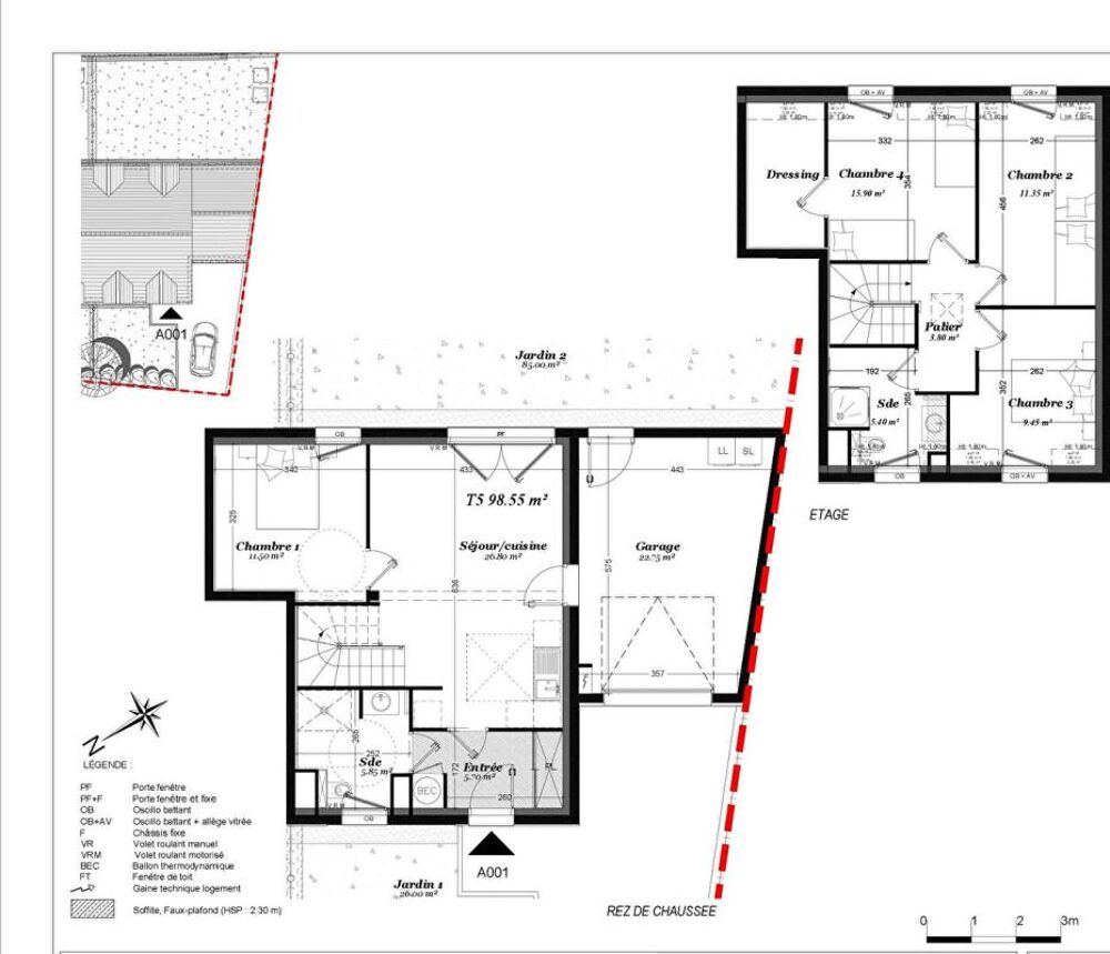 Vente maison 4 chambres, jardin, garage, Erquy (22430)