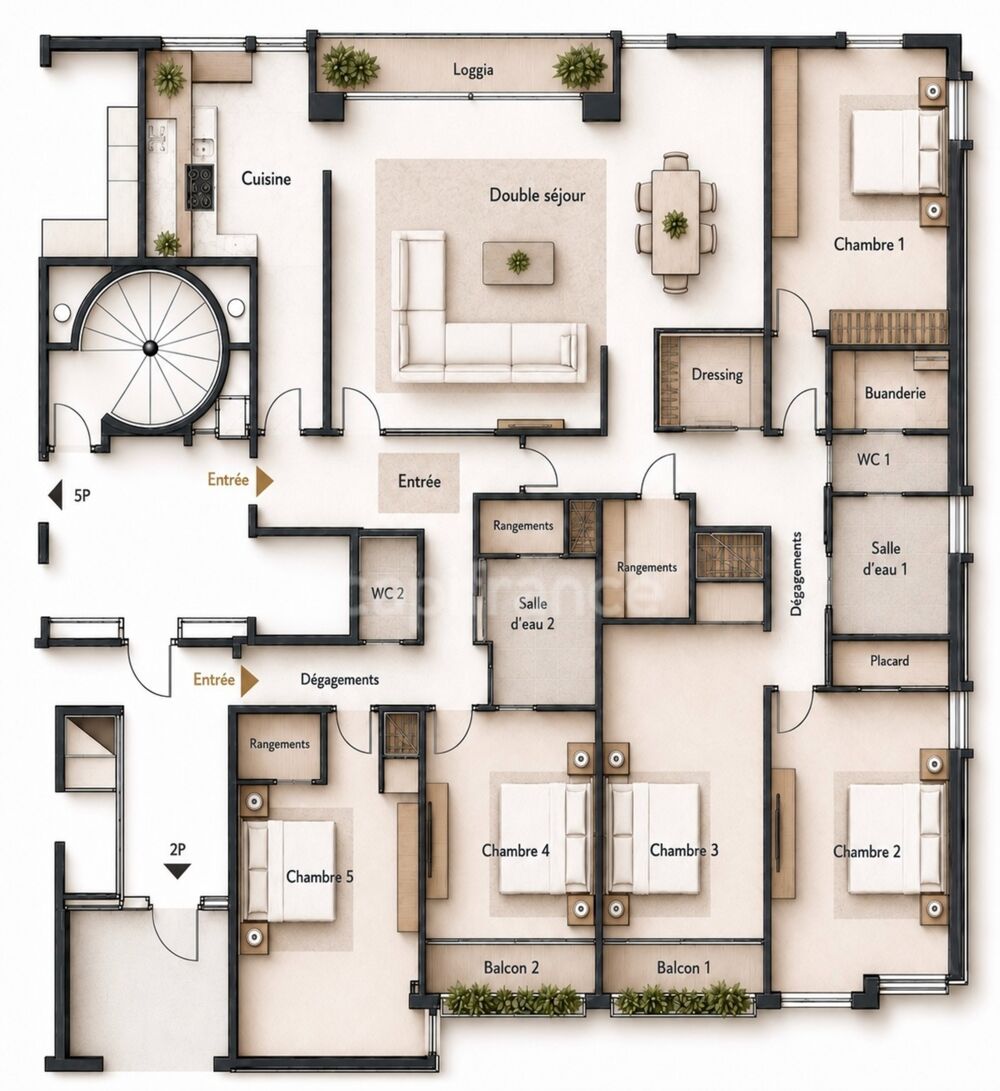 à vendre  Appartement Paris 15