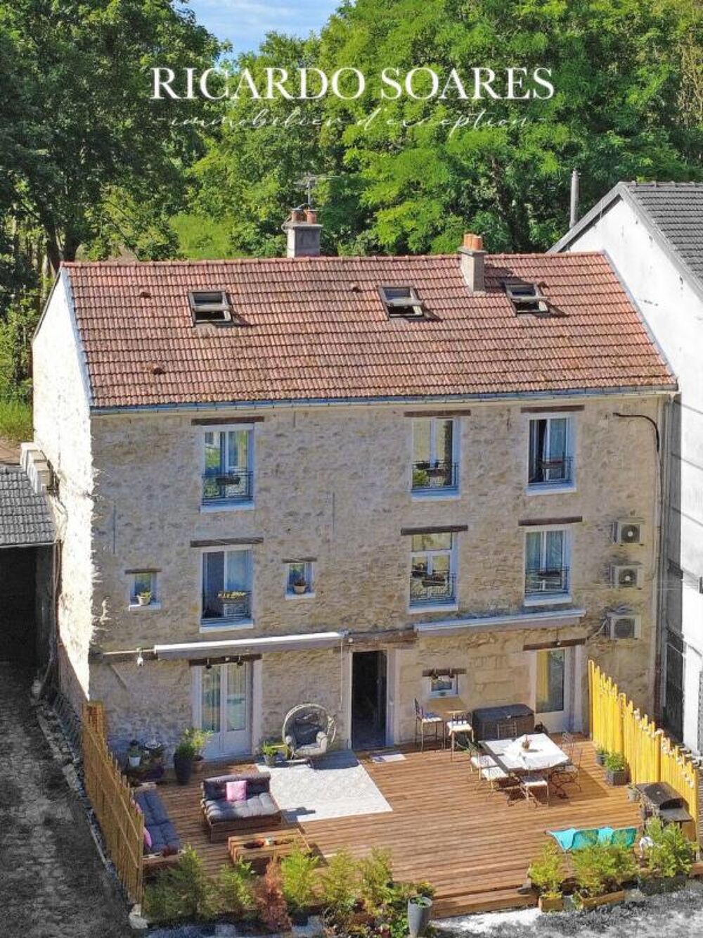 Vente Propriété/Château 95500 LE THILLAY - DEMEURE DE CARACTÈRE DE 1820 / 206 m² au sol / CHARME & VOLUMES EXCEPTIONNELS / 4 ou 6 CHAMBRES Le thillay