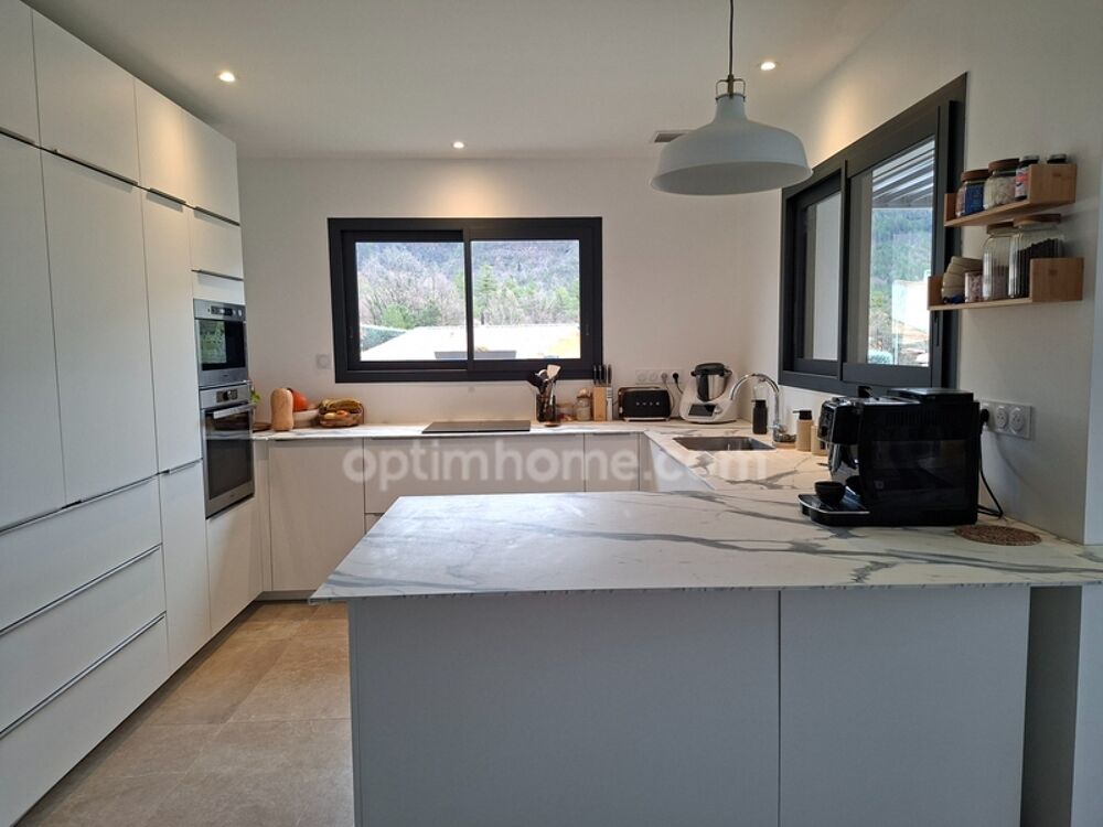A Vendre  Maison darchitecte contemporaine 135 m² - 4 chambres au BRUSQUET (04)