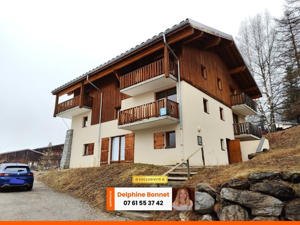 Vente Appartement En pied de piste � Valfr�jus, appartement 3P/ T3 de 32 m2 avec beau balcon au dernier �tage d'un chalet Modane