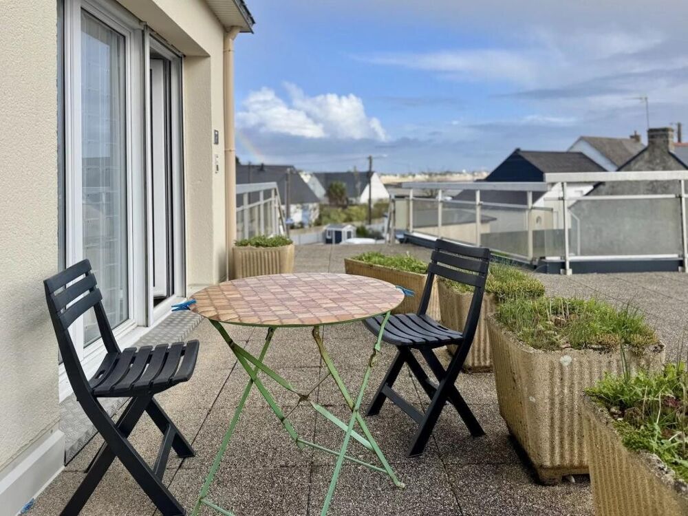 T1 bis 29,17 m² + Terrasse commune - vue mer - plage 100 m C