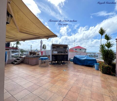   MURS COMMERCIAUX AVEC GALERIE COUVERTE ET TERRASSE PRIVATIVE À VENDRE – SAINT-FRANÇOIS 