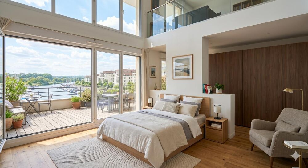 *Magnifique 5 pièces Duplex traversant avec grande terrasse de 46m2 et parking*