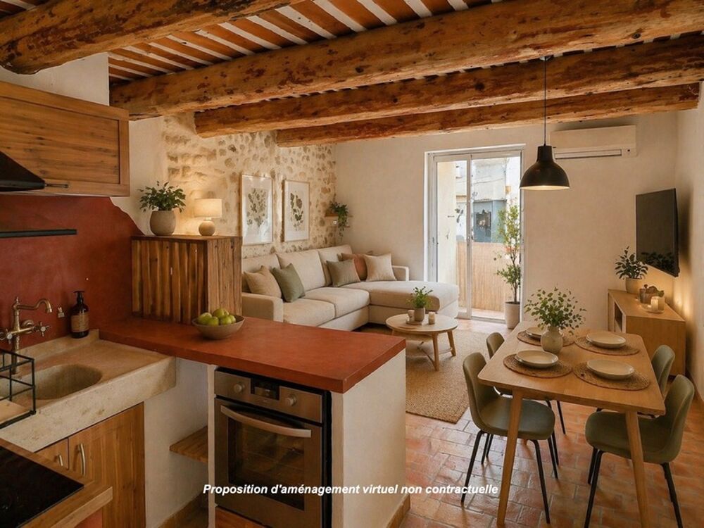 Vente Maison Maison de ville à Sénas T3 avec garage Senas