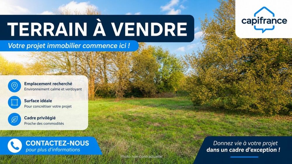 Vente Terrain Terrain à vendre de 954,00 m² AMBARES ET LAGRAVE (33) Ambares et lagrave