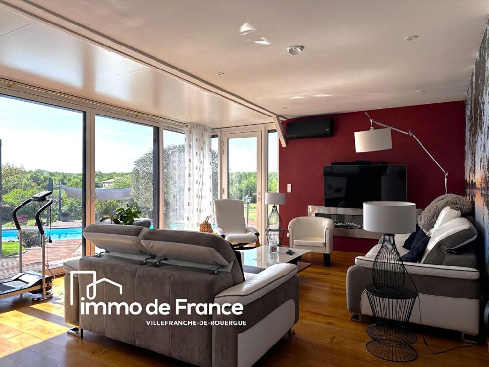 Vente Maison Vente viager occupé : dans un bel environnement de campagne maison d'architecte 149 m² avec piscine sur 3113 m² de terrain Limogne en quercy