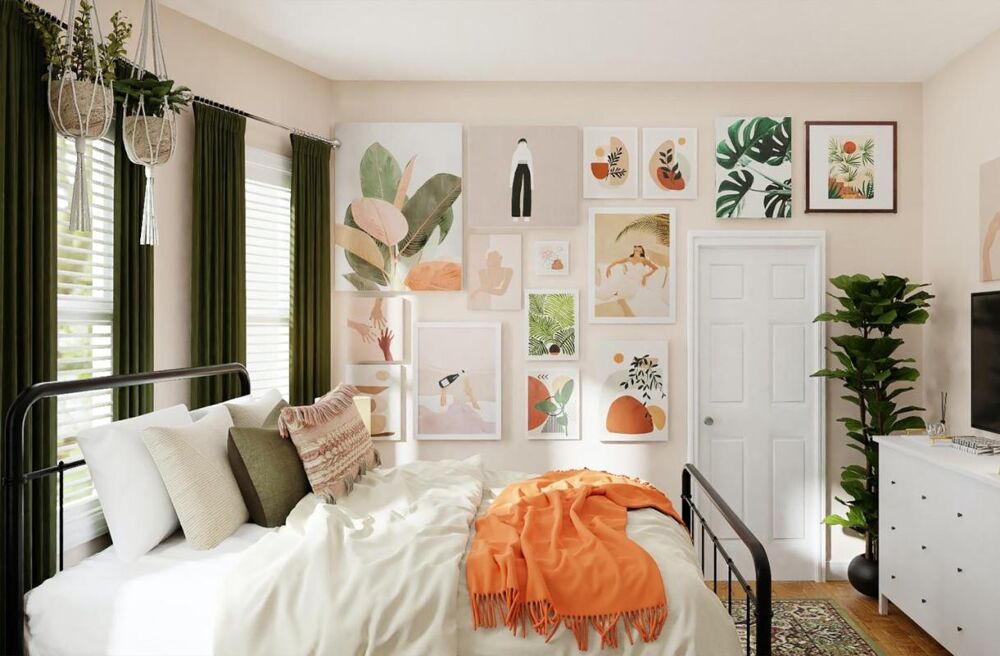 2 PIÈCES de 45m²