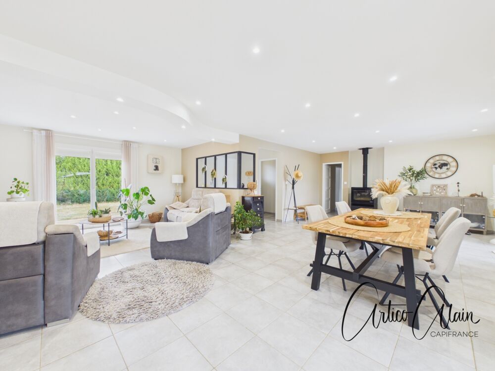 Vente Maison Maison de plain-pied 200 m² avec appartement indépendant et piscine Villefranche de lauragais