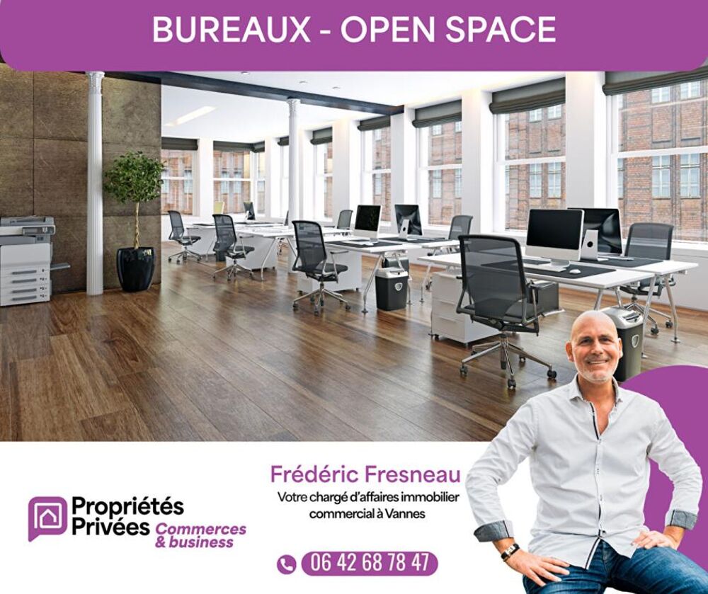   À louer - Bureaux de 90 m² à Auray, dans un secteur d'activités dynamique Auray