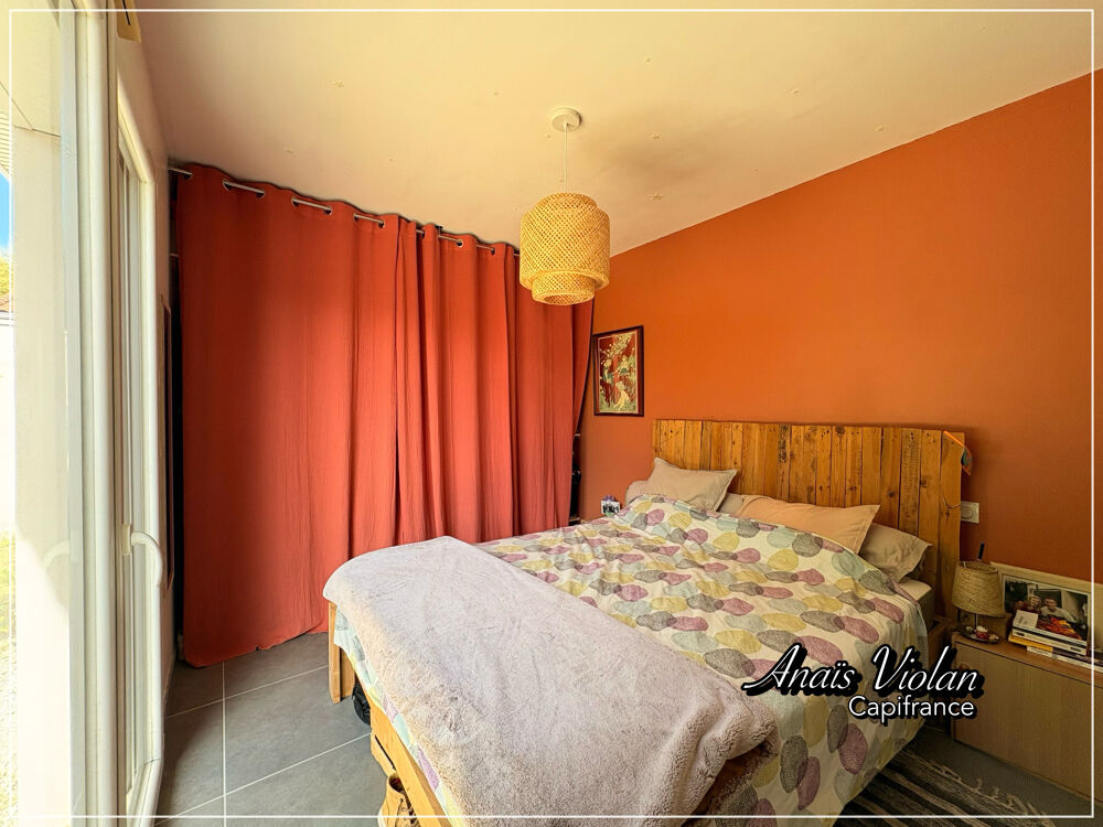 Maison individuelle de plain pied de type 4, lumineuse, avec grand jardin à vendre à VACQUIERES (34270)