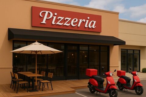 Fonds de commerce de restauration rapide - pizzeria / CA HT 460 000 € / EBE 180 000 € sur Narbonne (Aude-11) 230000 11100 Narbonne