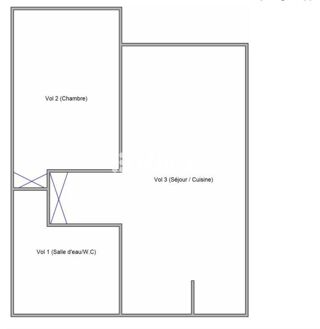  Appartement à vendre 2 pièces 46 m²